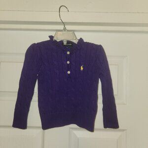 Toddler Ralph Lauren Sweater size 2T Purple